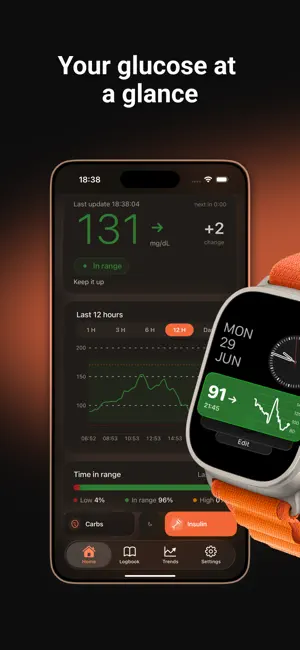 Dulce: Glucose Tracker screenshot 1