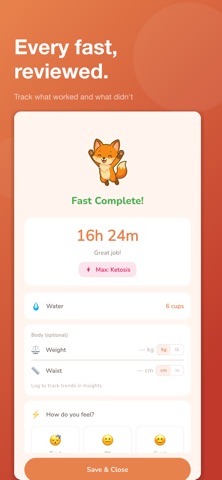 FastFox: Intermittent Fasting Screenshot 4 of 7