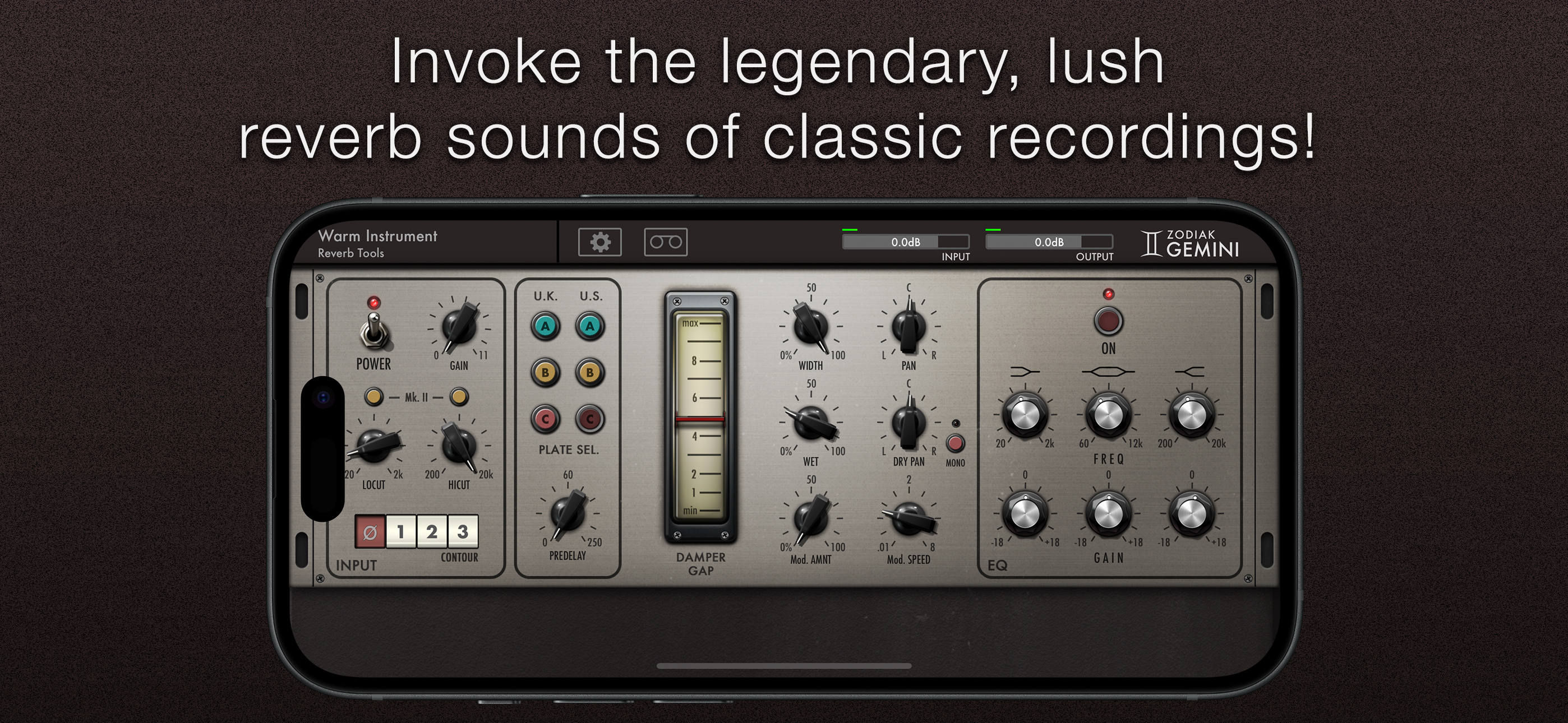 Zodiak Gemini Plate Reverb