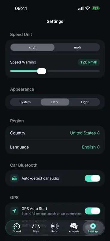 GPS Speedometer: DriveGPSProof screenshot 8 of 8