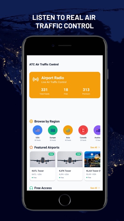 Air Traffic Control Audio