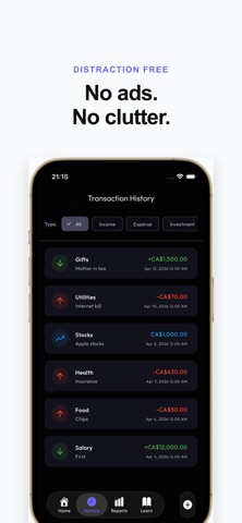 MyVista: Financial Tracker Screenshot 2 of 6