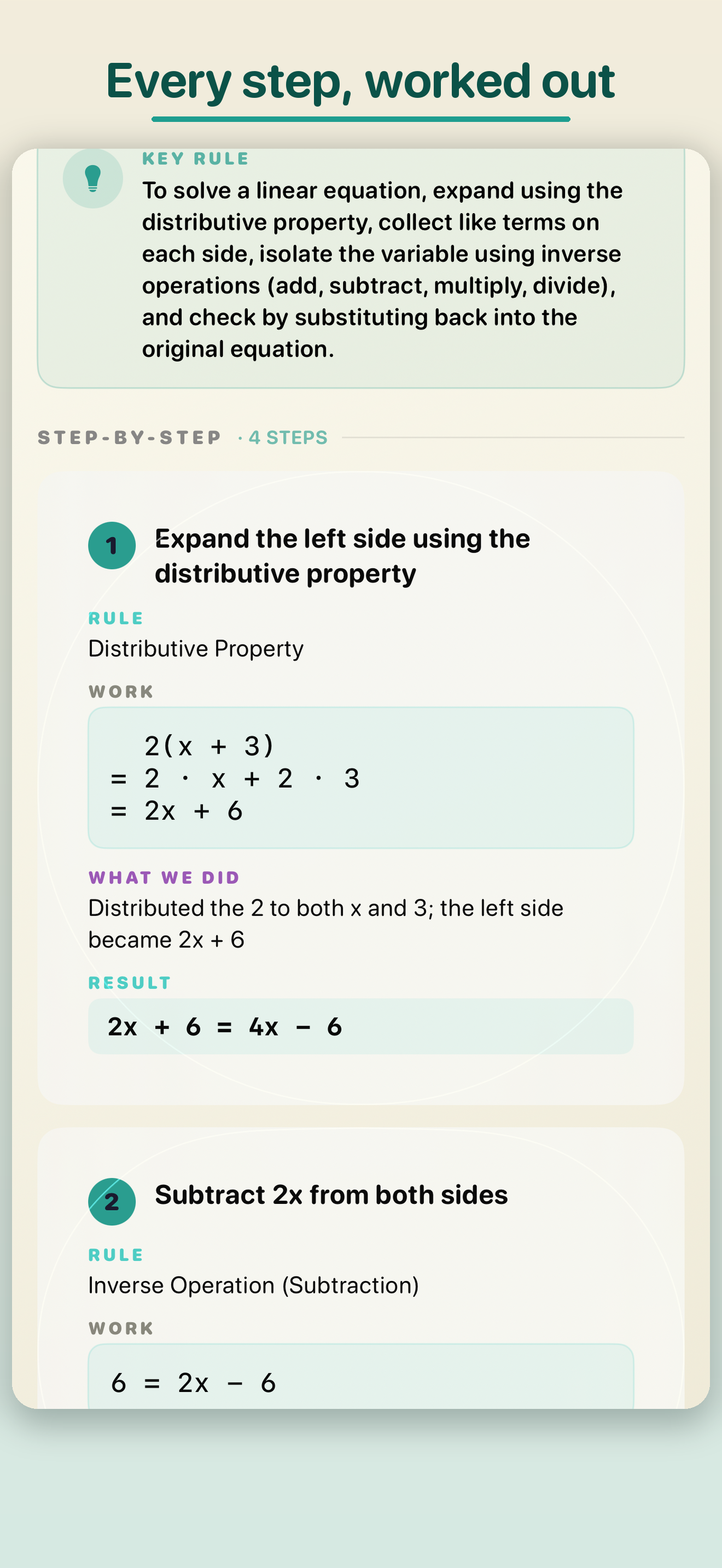LuvyMath:  Math Homework Help screenshot 2
