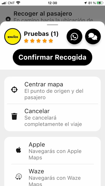 Envios Conductor screenshot-3