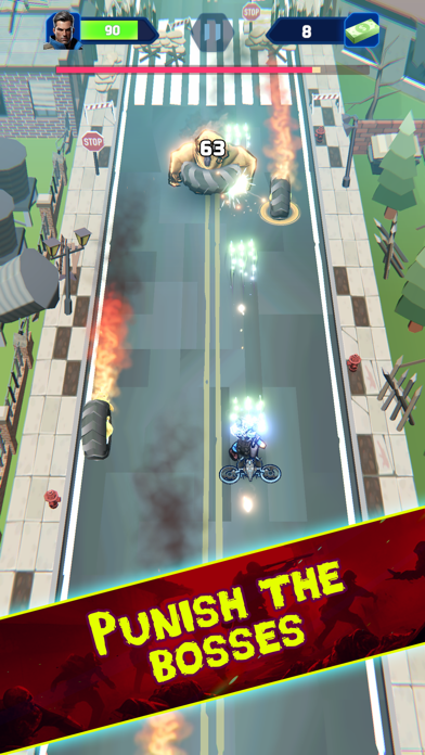 Zombie Road: War Z Screenshot