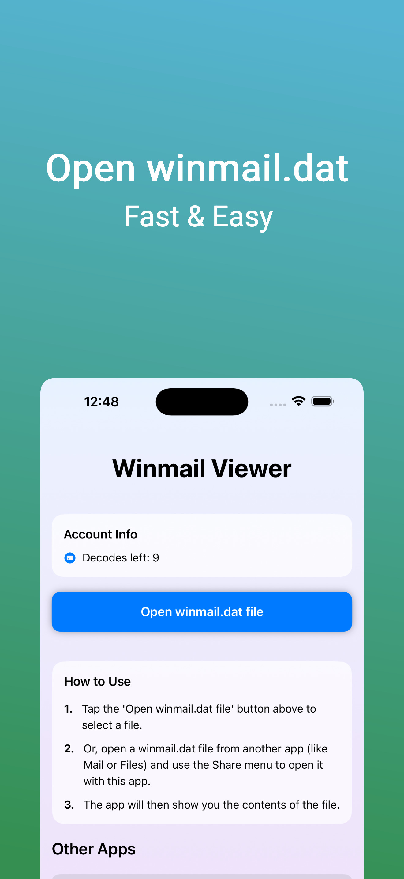 Winmail File Viewer