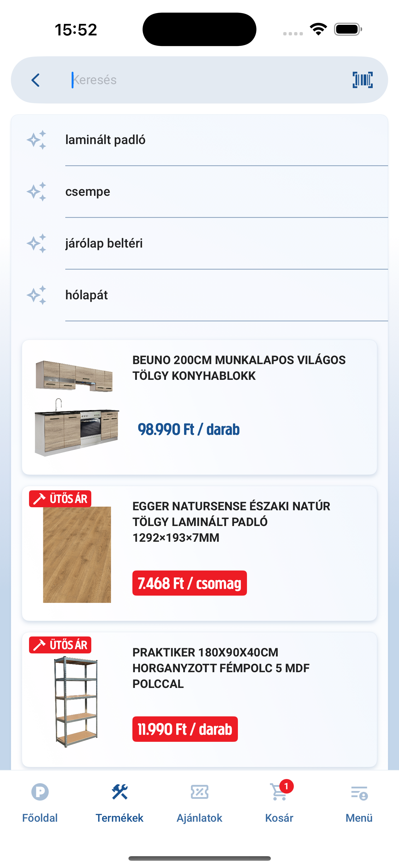 Praktiker Magyarország screenshot 4