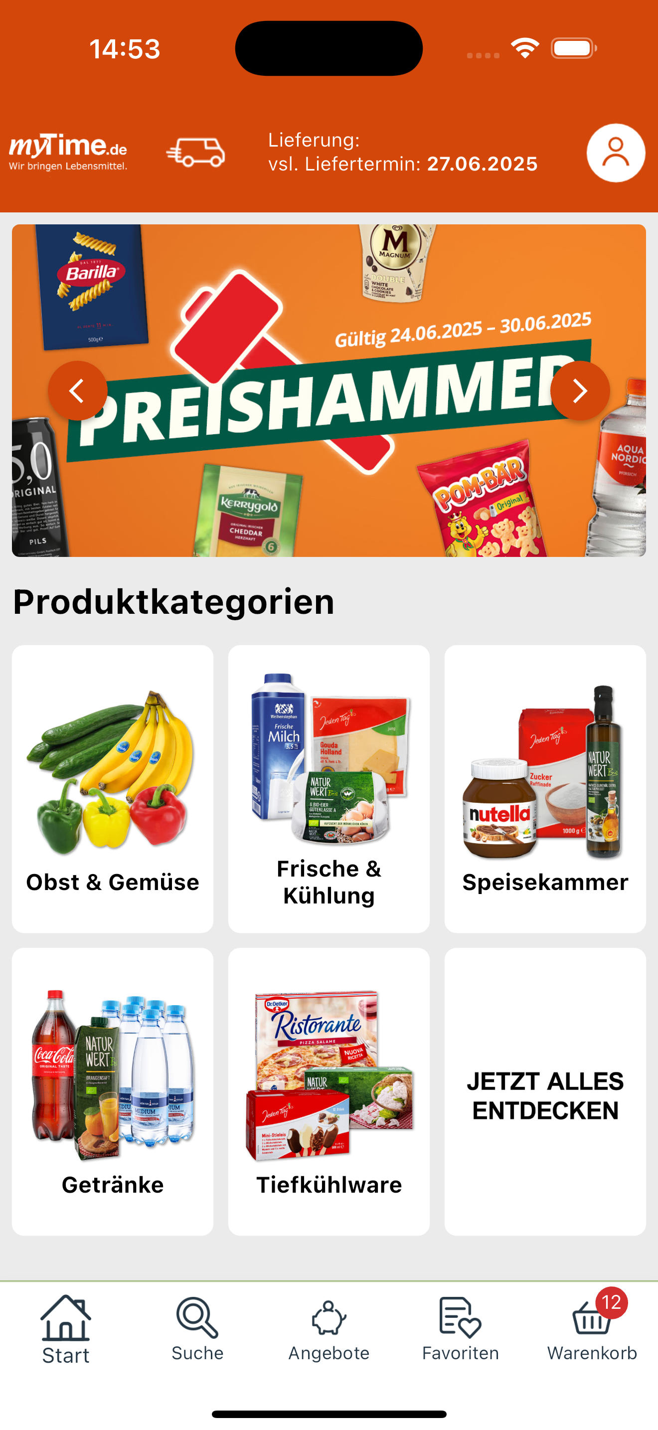 myTime.de screenshot 1