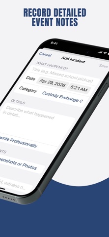 CustodyLog screenshot