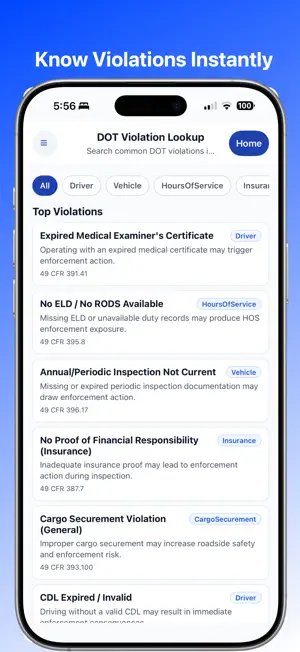 DOT & FMCSA Compliance screenshot 4