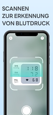Blutdruck Messen App: BP Mate iPhone screenshot 3