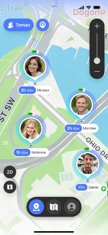 LiveLoc: GPS Phone Tracker screenshot 1 of 5