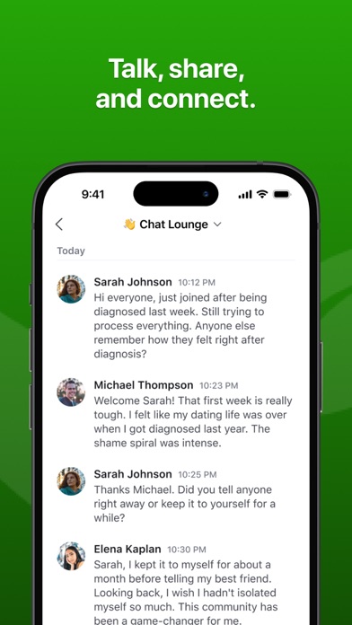 Herpes Wellness iPhone screenshot 6 - Social Networking app