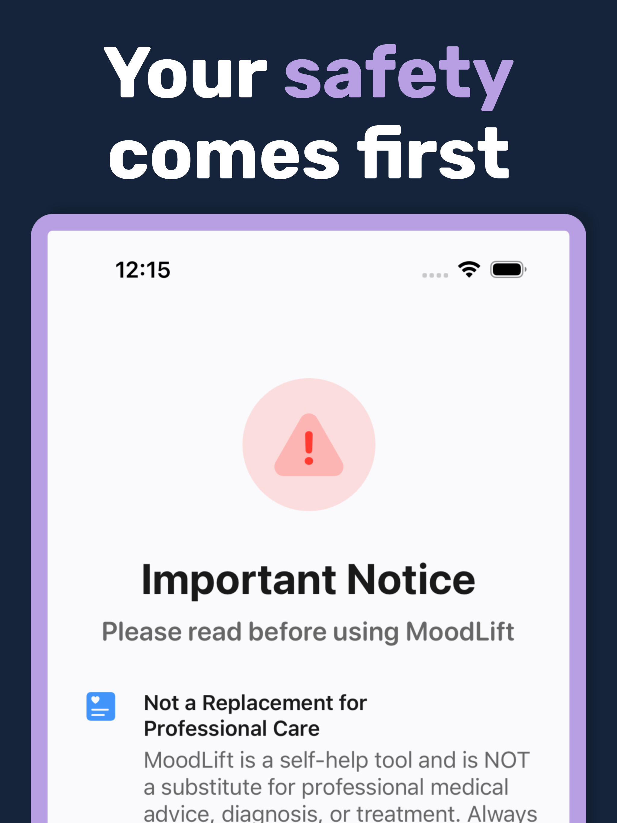 MoodLift - Mood Support