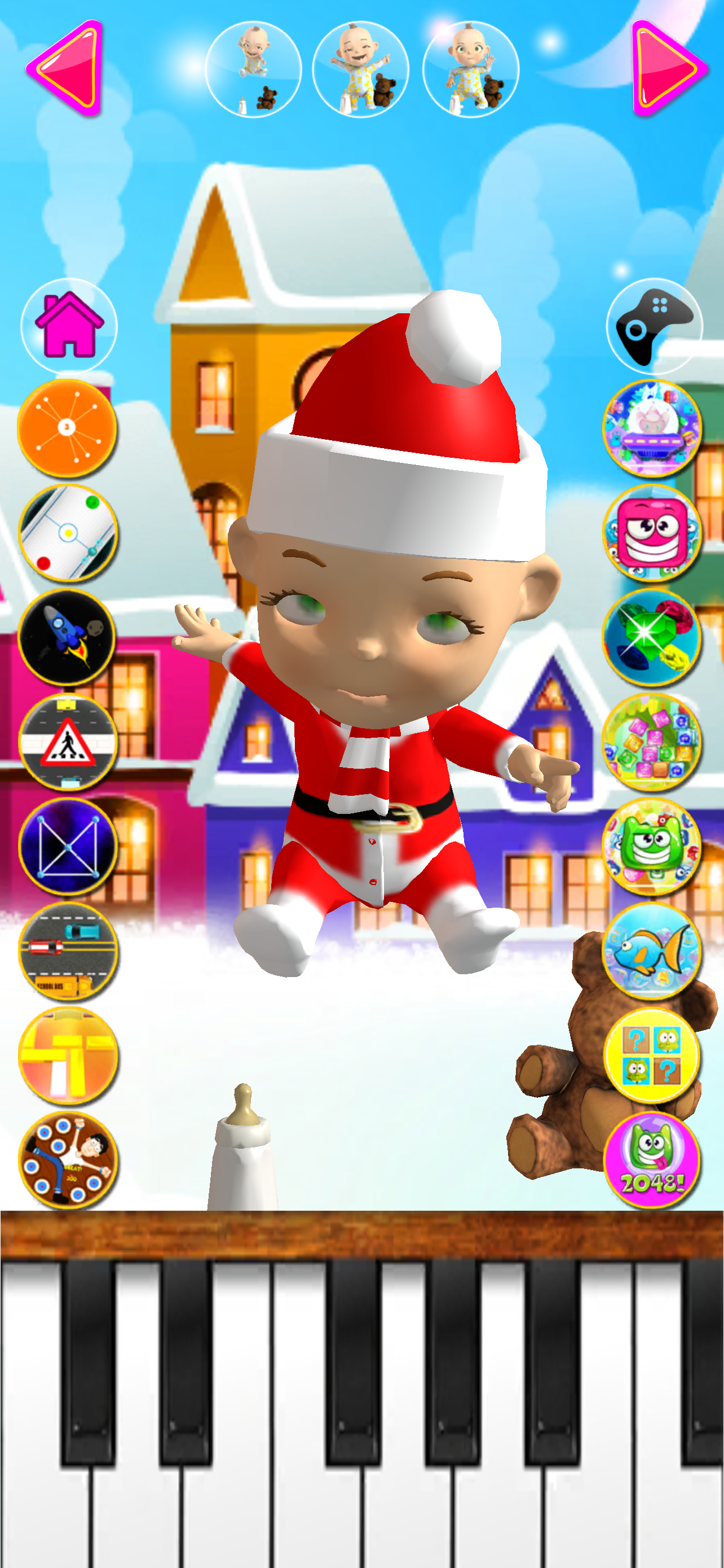 Talking Babsy Baby Xmas Games screenshot 7