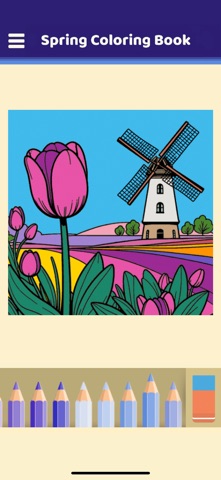 Spring Coloring Book Screenshot 1 of 5