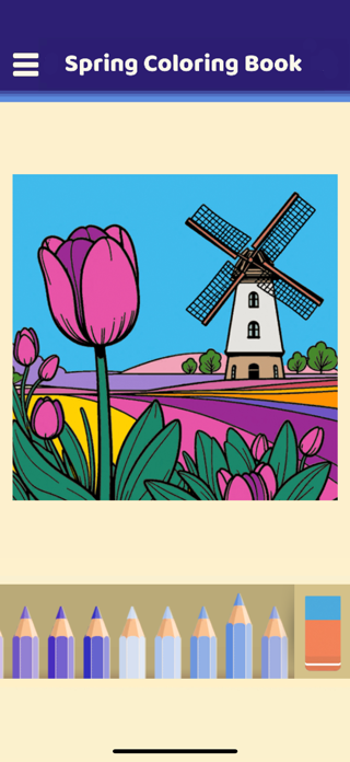 Spring Coloring Book Screenshot 1 of 5