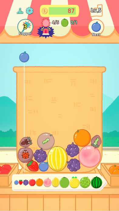 Bug Watermelon Game Screenshot