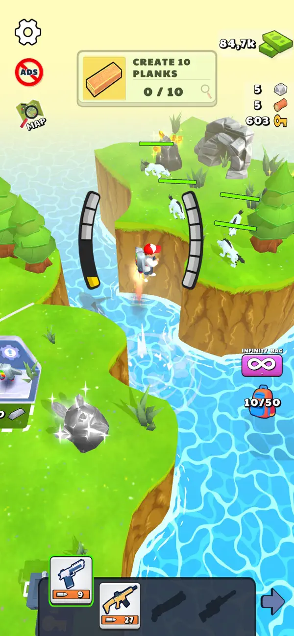 Jetpack Survivors Hack screenshot 4 - iOS game interface