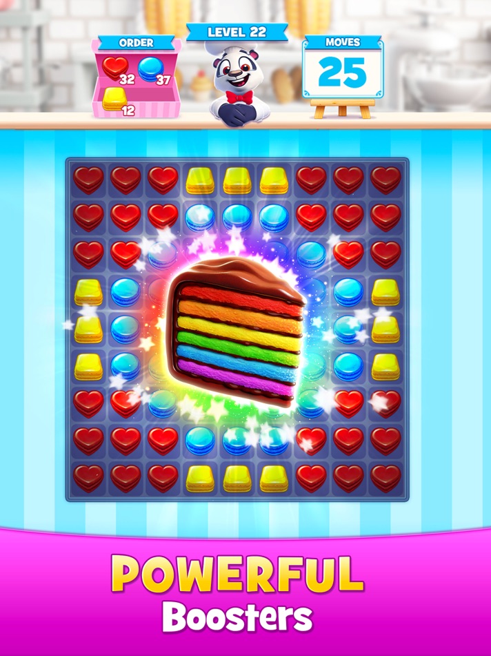#3. Cookie Jam: Match 3 Games (iOS) Bởi: Jam City, Inc.