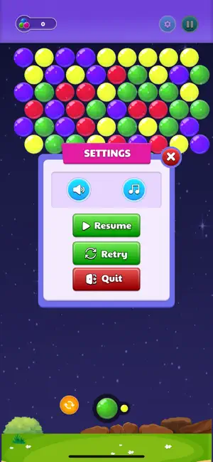 Bubble Dash Shooter: Fourmula screenshot 3