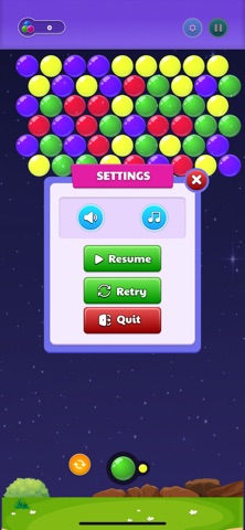 Bubble Dash Shooter: Fourmula Screenshot 3 of 5