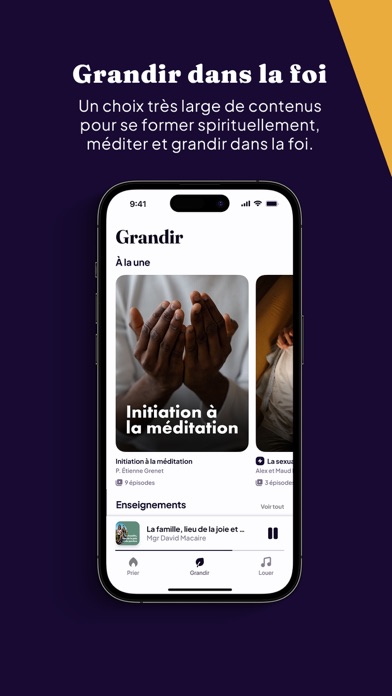YouPray : Prière catholique iPhone screenshot 4 - Lifestyle app