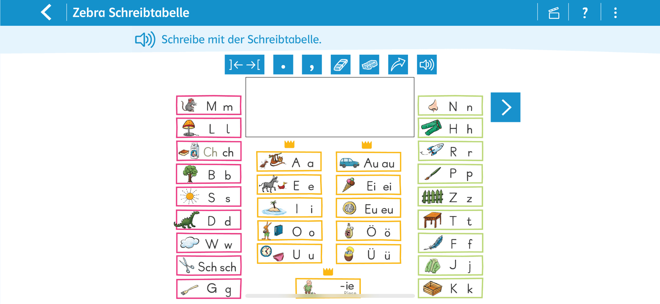 ZEBRA-SCHREIBTABELLE
