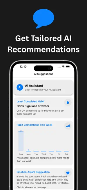 HabitMentor AI screenshot 2