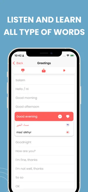 Learn Arabic Travel Phrasebook screenshot 2
