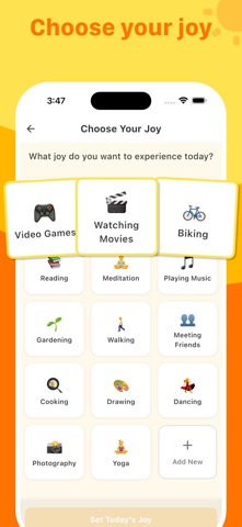 365 Days of  Joy AI: Joyentic iPhone screenshot