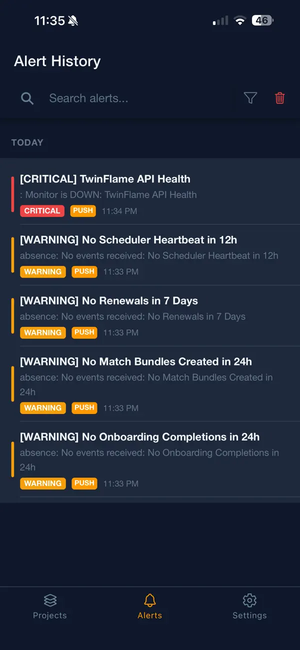 #2. DropOnAlert (iOS) De: Amir Moradabadi