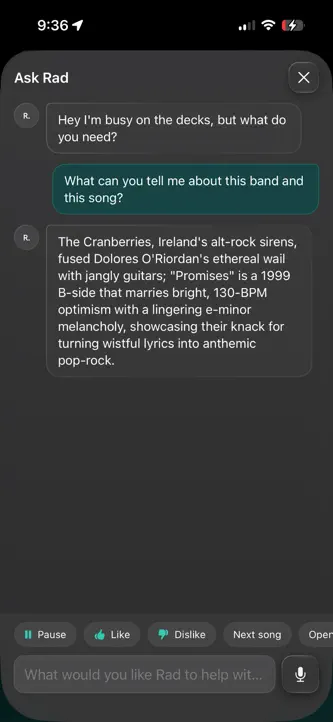 Rad.fm: Your Own Radio DJ screenshot 3