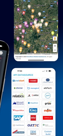 Mobile Forms OmniMove iPhone screenshot
