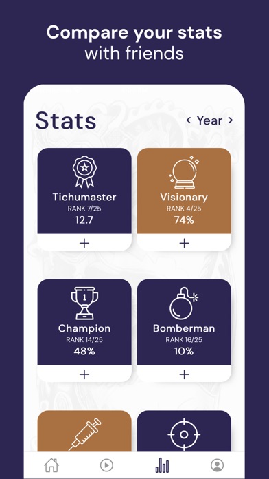 Screenshot #2 pour Tichu - Counter & Statistics