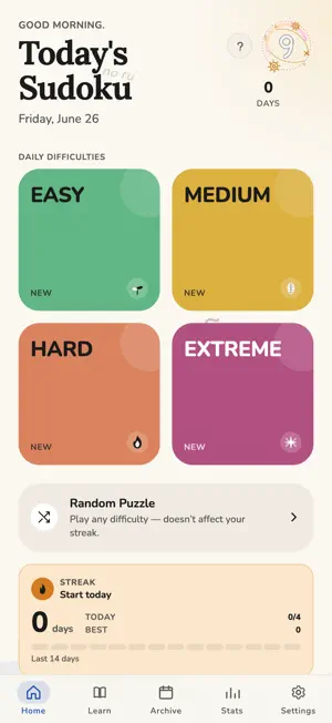 Sudoku Haven screenshot 1