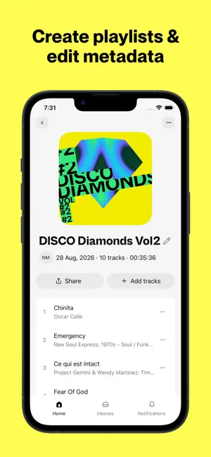 DISCO Music Management screenshot 3