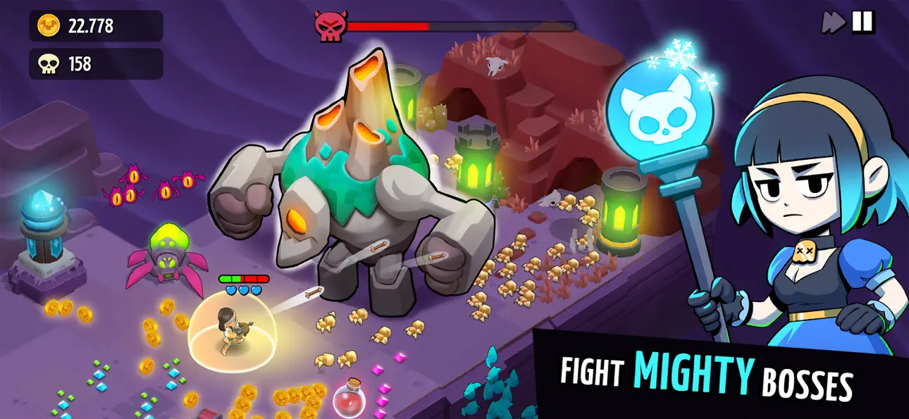 Vampirio: Defend & Survive Hack screenshot 4 - iOS game interface