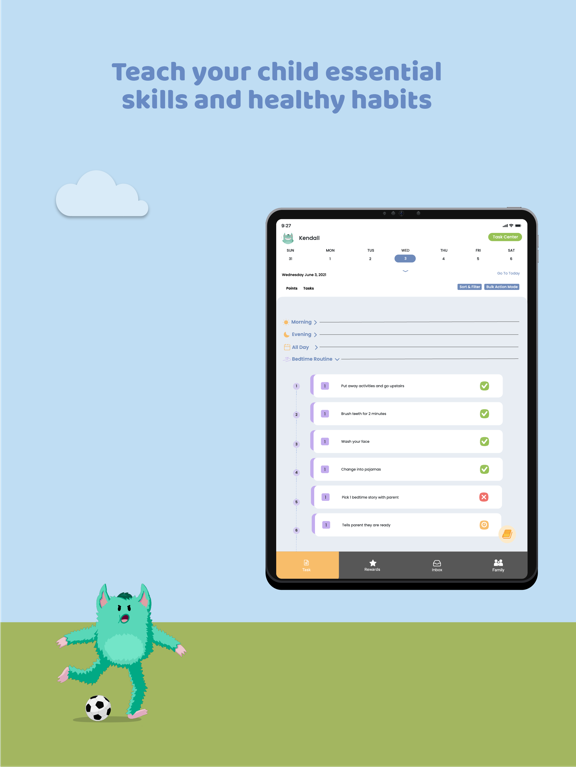Nudge Kids iPad screenshot 1 - Education app