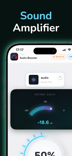 Audio Booster Higher Volume EQ screenshot 2