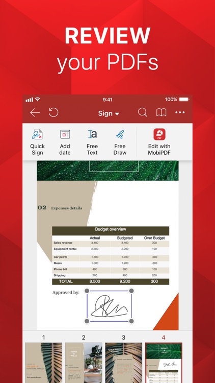 MobiOffice docs & PDF editor screenshot-5