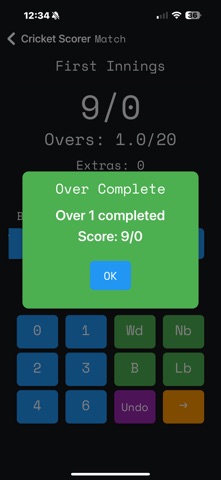 Gully Cricket Scorer iPhone screenshot 10