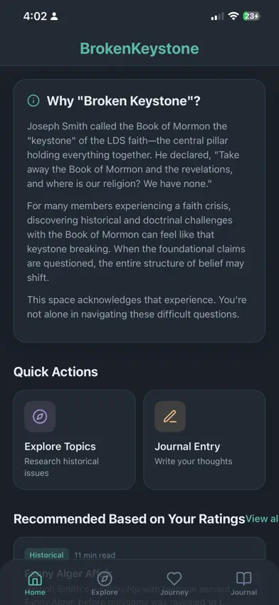BrokenKeystone screenshot 1