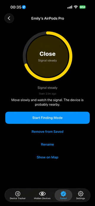 Find Device Bluetooth Scanner Screenshot 3 of 4