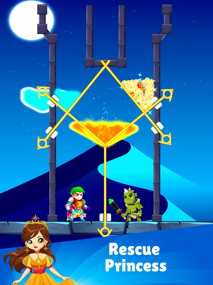 #2. King Rescue - Game (iOS) 게시자: Smit Sabhadiya