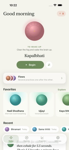Pranayama: Everyday Breathwork Screenshot 1 of 9