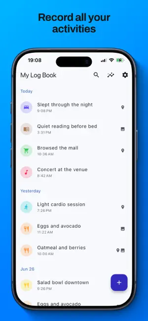 Life Log - Log Your Life screenshot 1