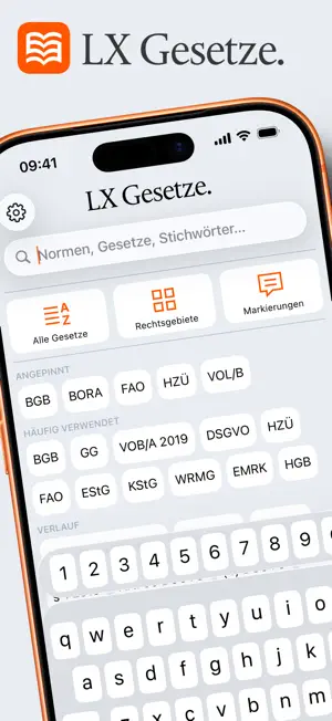LX Gesetze. screenshot 1