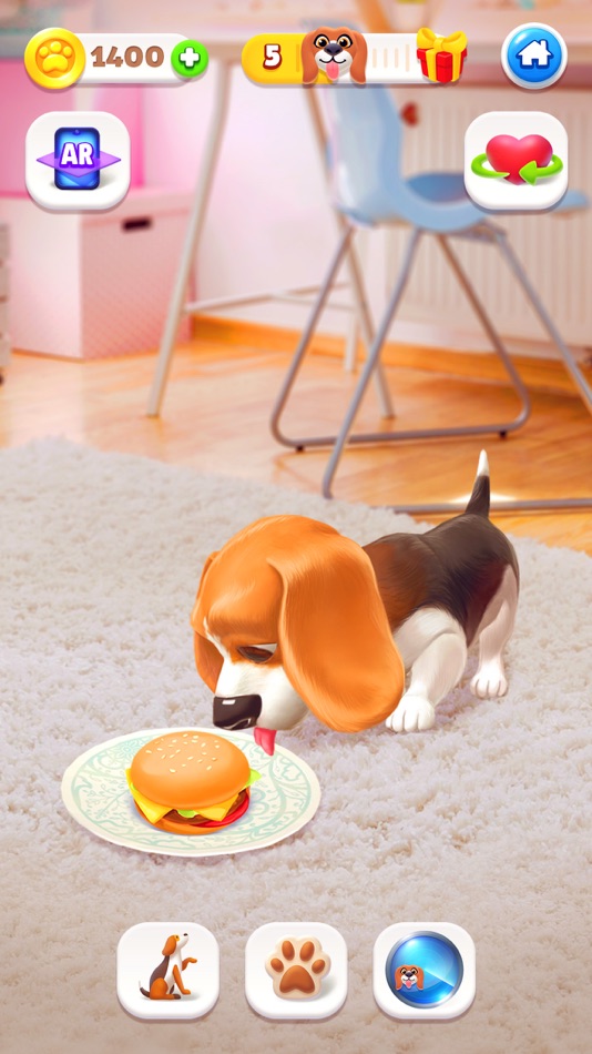 #3. Tamadog - Puppy Pet Dog Games (iOS) 由: APPSYOULOVE LTD