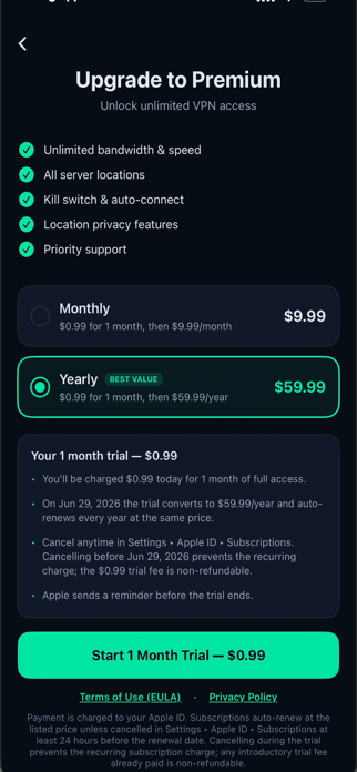 Califax VPN Screenshot 4 of 5